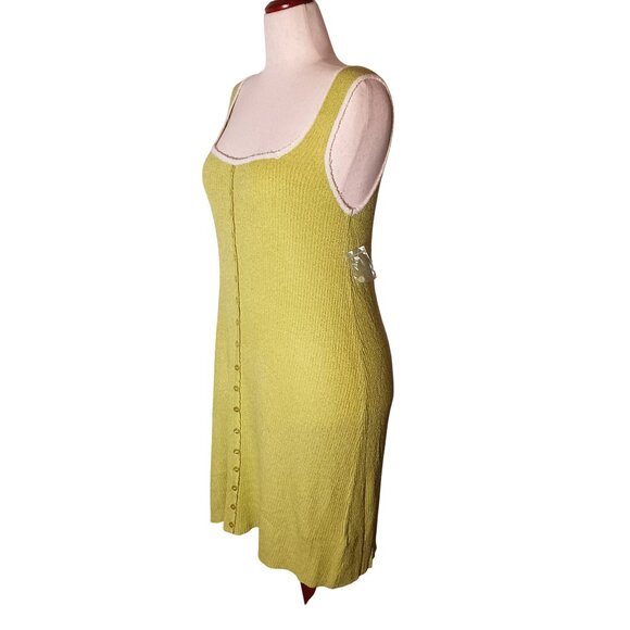 NEW ModCloth Matcha Do About Nothing Sweater Dress Retro Swimsuit Cover-up Large - Picture 2 of 11